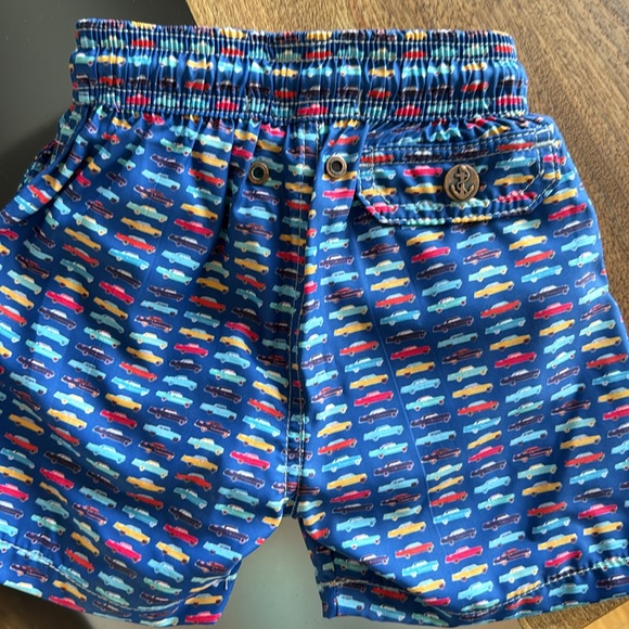 COPY - NWT Retromarine NYC boys toddler / infant swim trunks, size Small - Picture 4 of 6